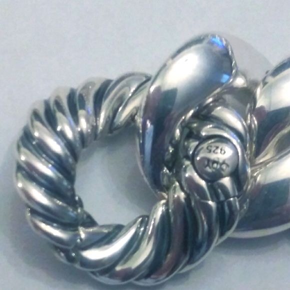 David Yurman Curb Link Necklace - Picture 4 of 6